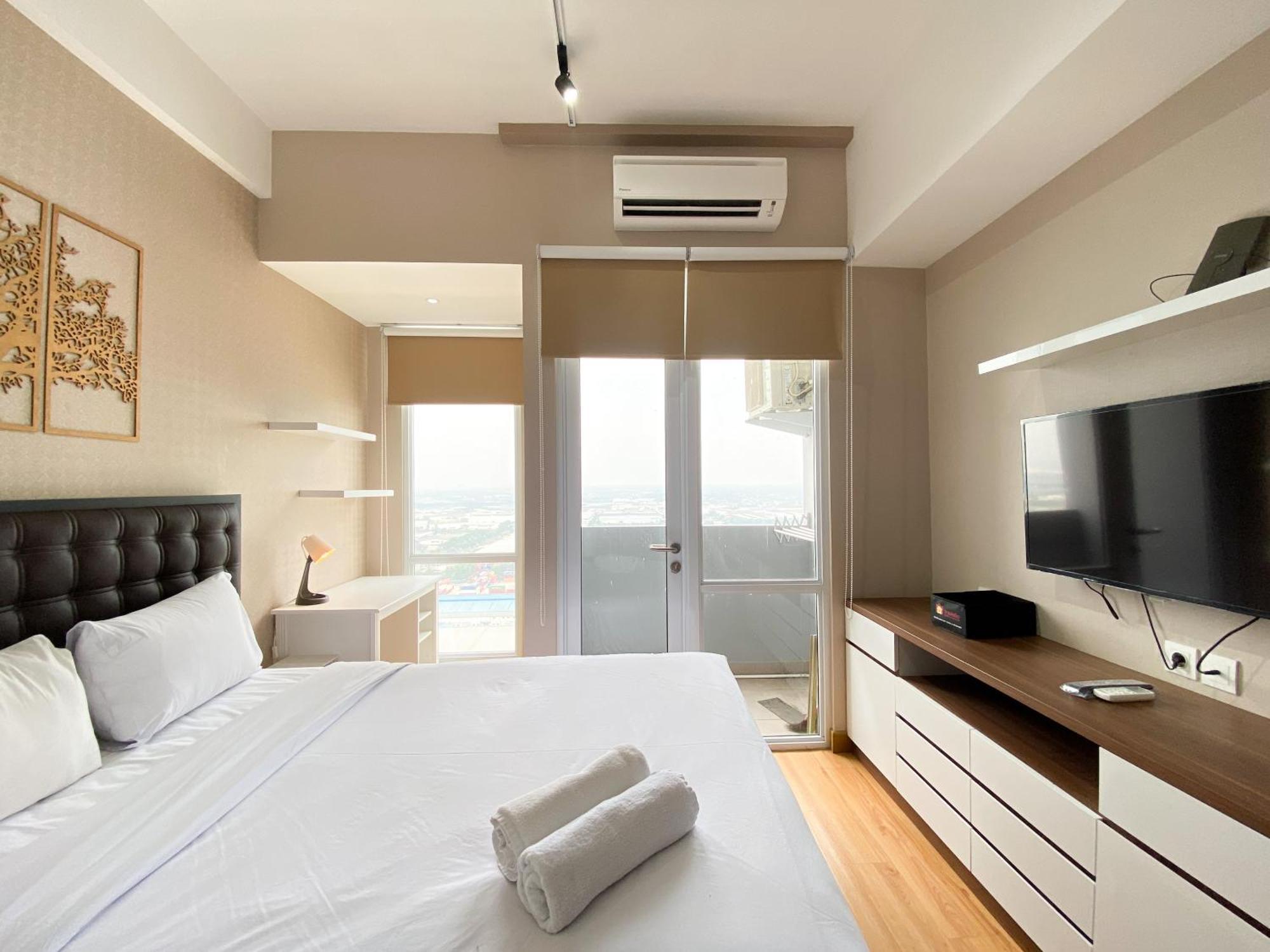 Warm And Cozy Studio At Vasanta Innopark Apartment By Travelio Cikarang Bagian luar foto